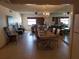 Spacious dining area with a large table, perfect for entertaining at 1270 Gulf Blvd # 1102, Clearwater Beach, FL 33767