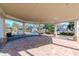 Covered pavilion with playground views and seating at 13419 Lake Monroe Pl, Riverview, FL 33579