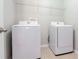 Laundry room with washer and dryer included at 13419 Lake Monroe Pl, Riverview, FL 33579