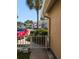 Neat side yard with walkway and metal gate providing access to the property at 3077 Branch, Clearwater, FL 33760
