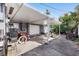 Carport with covered parking and storage area at 4019 Helena Ne St, St Petersburg, FL 33703