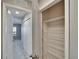 Spacious closet with wire shelving, great for storage at 4950 Pond Ridge Dr, Riverview, FL 33578