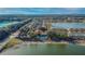Community pool and surrounding townhomes at 4950 Pond Ridge Dr, Riverview, FL 33578