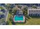Community pool; convenient location near homes at 4950 Pond Ridge Dr, Riverview, FL 33578