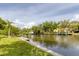 Peaceful waterfront view with private dock and canal access at 616 Lyons Ln, Longboat Key, FL 34228