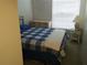 Bedroom with double bed and dresser at 6177 Chesham Dr # 6, New Port Richey, FL 34653