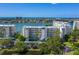 Aerial view of waterfront community with lush landscaping at 7902 Sailboat Key S Blvd # 405, South Pasadena, FL 33707