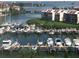 Waterfront marina with boat slips and access at 7902 Sailboat Key S Blvd # 405, South Pasadena, FL 33707