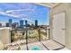 Balcony with skyline view at 226 5Th N Ave # 1502, St Petersburg, FL 33701