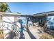 Small backyard patio with lounge chairs at 4825 Dr Martin Luther King Jr S St, St Petersburg, FL 33705