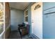 Front porch with two wicker chairs, inviting entryway at 4825 Dr Martin Luther King Jr S St, St Petersburg, FL 33705