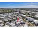 Aerial view of home and neighborhood at 4851 W Gandy Blvd # B6 L3, Tampa, FL 33611