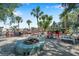 Relaxing fire pit area with seating at 4851 W Gandy Blvd # B6 L3, Tampa, FL 33611