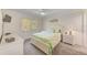 Bedroom with a comfortable bed, TV, and ample closet space at 511 Duxbury Ct # C, Safety Harbor, FL 34695