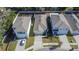 Aerial view of homes in a residential neighborhood at 5221 Hillside Meadow Pl, Tampa, FL 33610