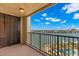 Balcony offering scenic waterfront views and a tranquil setting at 700 Island Way # 704, Clearwater Beach, FL 33767