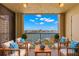 Spacious balcony boasting stunning water and city views at 700 Island Way # 704, Clearwater Beach, FL 33767