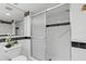 Bathroom with shower and toilet at 700 Island Way # 704, Clearwater Beach, FL 33767