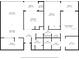 Detailed floor plan showcasing a spacious layout with multiple bedrooms, bathrooms, and a large living area at 700 Island Way # 704, Clearwater Beach, FL 33767