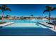Community pool with plenty of space for lounging at 7014 King Creek Dr, Sun City Center, FL 33573