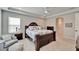 Spacious bedroom with a large bed and plenty of storage at 9152 Warm Springs Cir, Parrish, FL 34219