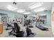 Well-equipped fitness center with cardio and weight machines at 1013 Lake Avoca Ct, Tarpon Springs, FL 34689