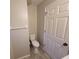 Clean bathroom with toilet and storage at 12908 Brant Tree Dr, Riverview, FL 33579