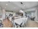 Kitchen dining area with view of backyard and access to patio at 13307 Fawn Lily Dr, Riverview, FL 33579