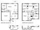 Two-story home floor plan, showing a spacious layout with multiple bedrooms and a two-car garage at 1715 Tahitian Sunrise Dr, Plant City, FL 33565