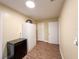 Laundry room with washer, dryer, and extra storage at 222 Mary Ellen Ave, Seffner, FL 33584