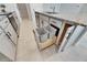 Island kitchen with pull-out trash and recycling bins at 2584 89Th Street E Cir, Palmetto, FL 34221