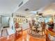Elegant dining area with hardwood floors and kitchen access at 2611 Bayshore Blvd # 302, Tampa, FL 33629