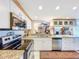 Modern kitchen with stainless steel appliances and granite countertops at 2611 Bayshore Blvd # 302, Tampa, FL 33629