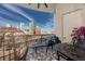 Private balcony with city views, seating, and grill at 275 Bayshore Blvd # 1702, Tampa, FL 33606