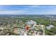 Aerial view showing home location near water at 2812 Miriam S St, Gulfport, FL 33711