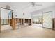 This is a spacious living room awaiting your unique remodeling touches at 2812 Miriam S St, Gulfport, FL 33711