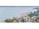 Aerial view of waterfront homes and calm water at 2812 Miriam S St, Gulfport, FL 33711