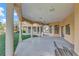 Expansive covered patio with backyard access at 309 Pruett Rd, Seffner, FL 33584