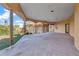 Spacious covered patio offering stunning views at 309 Pruett Rd, Seffner, FL 33584