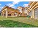 Side view of home showcasing garage and covered entryway at 309 Pruett Rd, Seffner, FL 33584