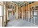New home construction framing, showing the interior structure and layout of the house at 309 Pruett Rd, Seffner, FL 33584