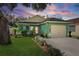 Quaint single-story home with a two-car garage at 3460 Reserve N Cir, St Petersburg, FL 33713