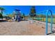 playground with swings and play structure at 3851 Evergreen Oaks Dr, Lutz, FL 33558