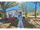 Single story home with a well maintained lawn and walkway at 5570 4Th N Ave, St Petersburg, FL 33710