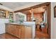 Kitchen with granite countertops and wood cabinets at 5570 4Th N Ave, St Petersburg, FL 33710