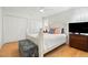 Spacious bedroom with a king-size bed and ample closet space at 6000 51St S St, St Petersburg, FL 33715