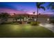 Beautiful home with lush landscaping and a two-car garage at 6000 51St S St, St Petersburg, FL 33715