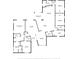 Floor plan showing the layout of the house at 6000 51St S St, St Petersburg, FL 33715