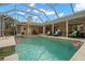 Inviting screened pool area, perfect for relaxation at 6000 51St S St, St Petersburg, FL 33715