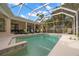 Inviting screened pool area, perfect for relaxation at 6000 51St S St, St Petersburg, FL 33715